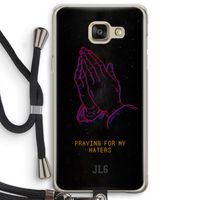 Praying For My Haters: Samsung Galaxy A5 (2016) Transparant Hoesje met koord