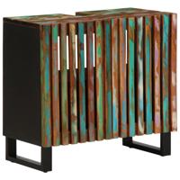 Wastafelkast 62x34x58 cm massief acaciahout