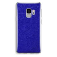Majorelle Blue: Samsung Galaxy S9 Transparant Hoesje