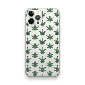 Weed: iPhone 12 Pro Max Transparant Hoesje