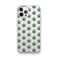 Weed: iPhone 12 Pro Max Transparant Hoesje