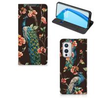 OnePlus 9 | Hoesje maken | Pauw met Bloemen