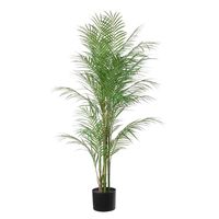 Kunstplant Areca palm 90 cm - Goudpalm   -