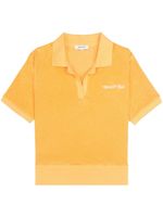 Sporty & Rich polo NY Tennis Club en effet éponge - Orange - thumbnail