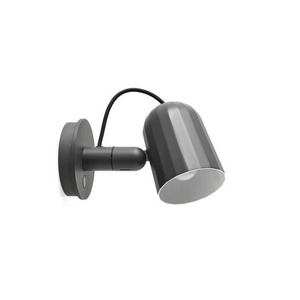 Hay Noc Wall Button Wandlamp - Grijs