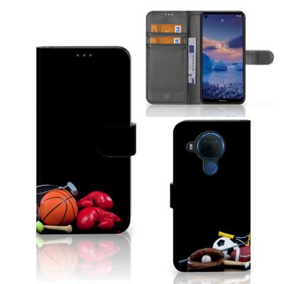 Nokia 5.4 | Wallet Case | met Pasjes | Sports