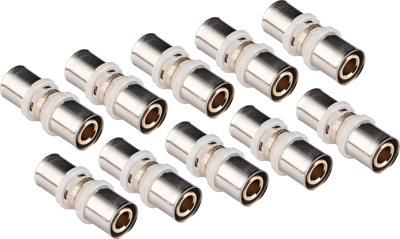 Cornat Perskoppeling 20X20Mm 10St Ms-A2 - VRPTP500655N