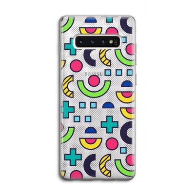 8-bit N°6: Samsung Galaxy S10 4G Transparant Hoesje