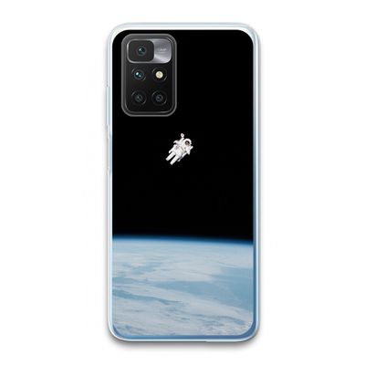 Alone in Space: Xiaomi Redmi 10 Transparant Hoesje