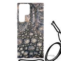 Samsung Galaxy S23 Ultra Case Anti-shock Krokodillenprint