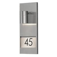 KonstSmide WandspotModena Adress RVS met huisnummer - 7655-000