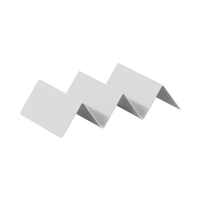 taco houder - 2 Compartimenten - RVS