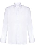 Barba chemise boutonnée à manches longues - Blanc