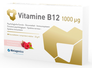 Metagenics Vitamine B12 1000mcg Kauwtabletten