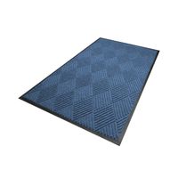 Waterhog Diamond droogloopmat / schoonloopmat 115x180 cm - Rubber border - Blauw - thumbnail