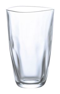 Glazen Beker - Tebineri - Transparant Ontwerp - 370ml - 8.3 x 8.3 x 13.1cm