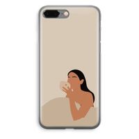 Fresh coffee: iPhone 8 Plus Transparant Hoesje