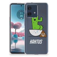 Motorola Edge 40 Neo Telefoonhoesje met Naam Cactus Poo