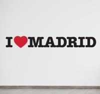 I love Madrid sticker