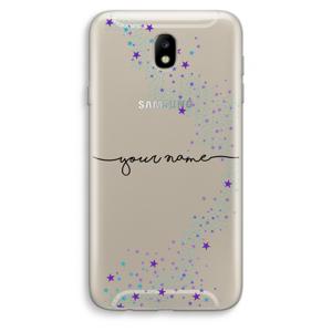 Sterren: Samsung Galaxy J7 (2017) Transparant Hoesje