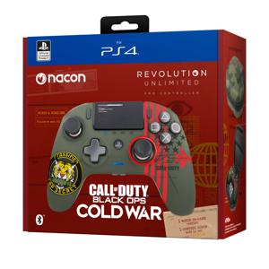 NACON Call of Duty: Black Ops Cold War Groen, Rood Bluetooth Gamepad Analoog/digitaal MAC, PC, PlayStation 4