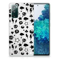 Silicone Back Case Samsung Galaxy S20 FE Silver Punk - thumbnail