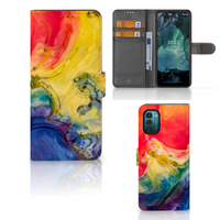 Hoesje Nokia G11 | G21 Watercolor Dark - thumbnail