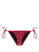 Versace bas de bikini à imprimé graphique - Rouge - thumbnail