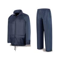 Kledingset Meteo Marineblauw Polyester Waterdicht Maat 2XL