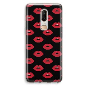 Lips: OnePlus 6 Transparant Hoesje