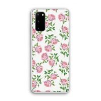 Kleine roosjes: Samsung Galaxy S20 Transparant Hoesje