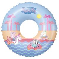 Opblaasbare zwemband/zwemring - Peppa Pig - blauw - D50 cm - zwembad speelgoed - kinderen Opblaasbare zwemband/zwemring - Peppa Pig - blauw - D50 cm - zwembad speelgoed - kinderen