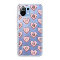 Chicks before dicks: Xiaomi Mi 11 Lite Transparant Hoesje