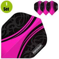 Pentathlon Pentathlon Vizion Swish Dartflights - Roze