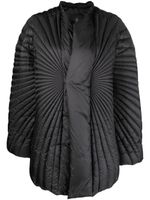 Moncler + Rick Owens Radiance seam-detail down coat - Noir