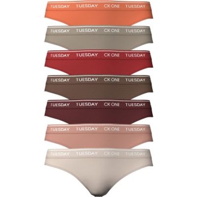 Calvin Klein 7 stuks CK One Thong Multi