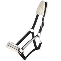 Pagony Fur halster zwart maat:pony