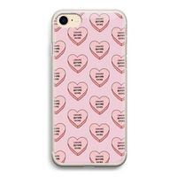 Chicks before dicks: iPhone 7 Transparant Hoesje