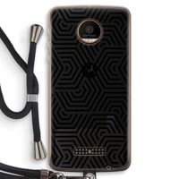 Magic pattern: Motorola Moto Z Force Transparant Hoesje met koord Magic pattern: Motorola Moto Z Force Transparant Hoesje met koord