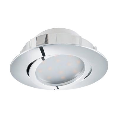 Eglo Richtbare inbouwspotPineda 8,4cm - 6w - 3000K chroom - 95848