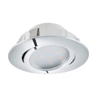 Eglo Richtbare inbouwspotPineda 8,4cm - 6w - 3000K chroom - 95848