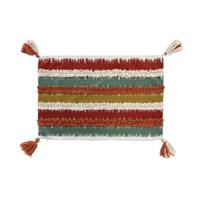 Kussenhoes DKD Home Decor 60 x 1 x 40 cm Strepen Multicolour