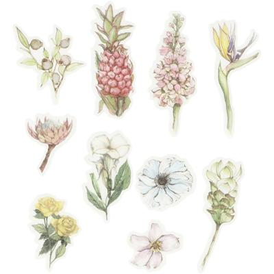 Creativ Company Masking tape stickers, bloemen, afm 25-60 mm, 30 stuk/ 1 doos