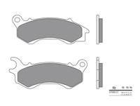 BREMBO Remblokken, voor de moto, Scooter Organisch 07090CC