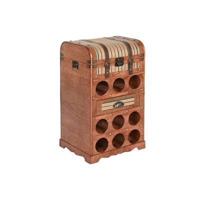 Flessenrek Home ESPRIT Bruin Populier 40 x 35,5 x 71 cm