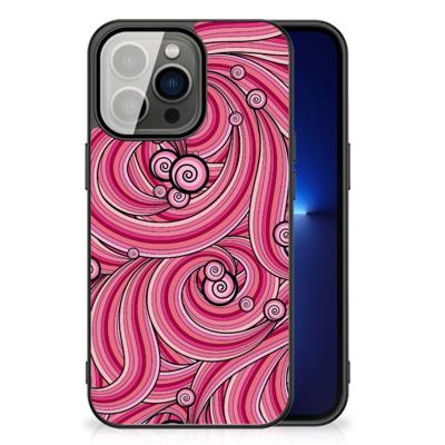 iPhone 13 Pro Leuk Telefoonhoesje Swirl Pink