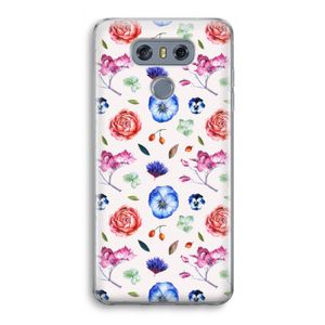 Bloemetjes: LG G6 Transparant Hoesje