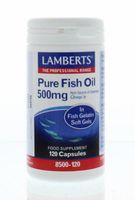 Lamberts Pure visolie 500mg (120 caps)