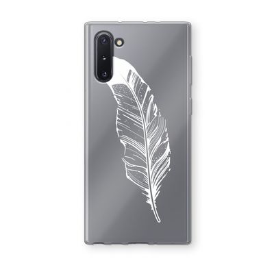 Pluim: Samsung Galaxy Note 10 Transparant Hoesje