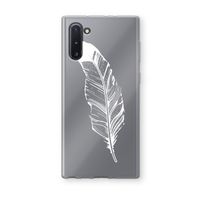 Pluim: Samsung Galaxy Note 10 Transparant Hoesje